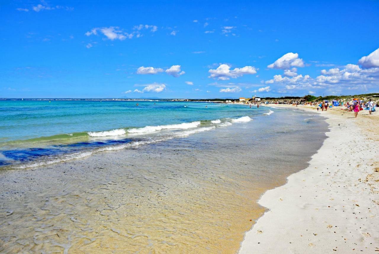 Вилла Casa De Lujo Frente A La Playa De Es Trenc Са-Рапита Экстерьер фото