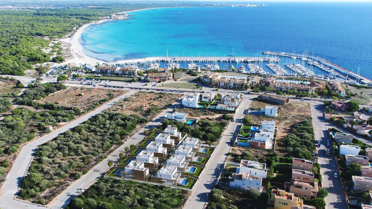 Вилла Casa De Lujo Frente A La Playa De Es Trenc Са-Рапита Экстерьер фото